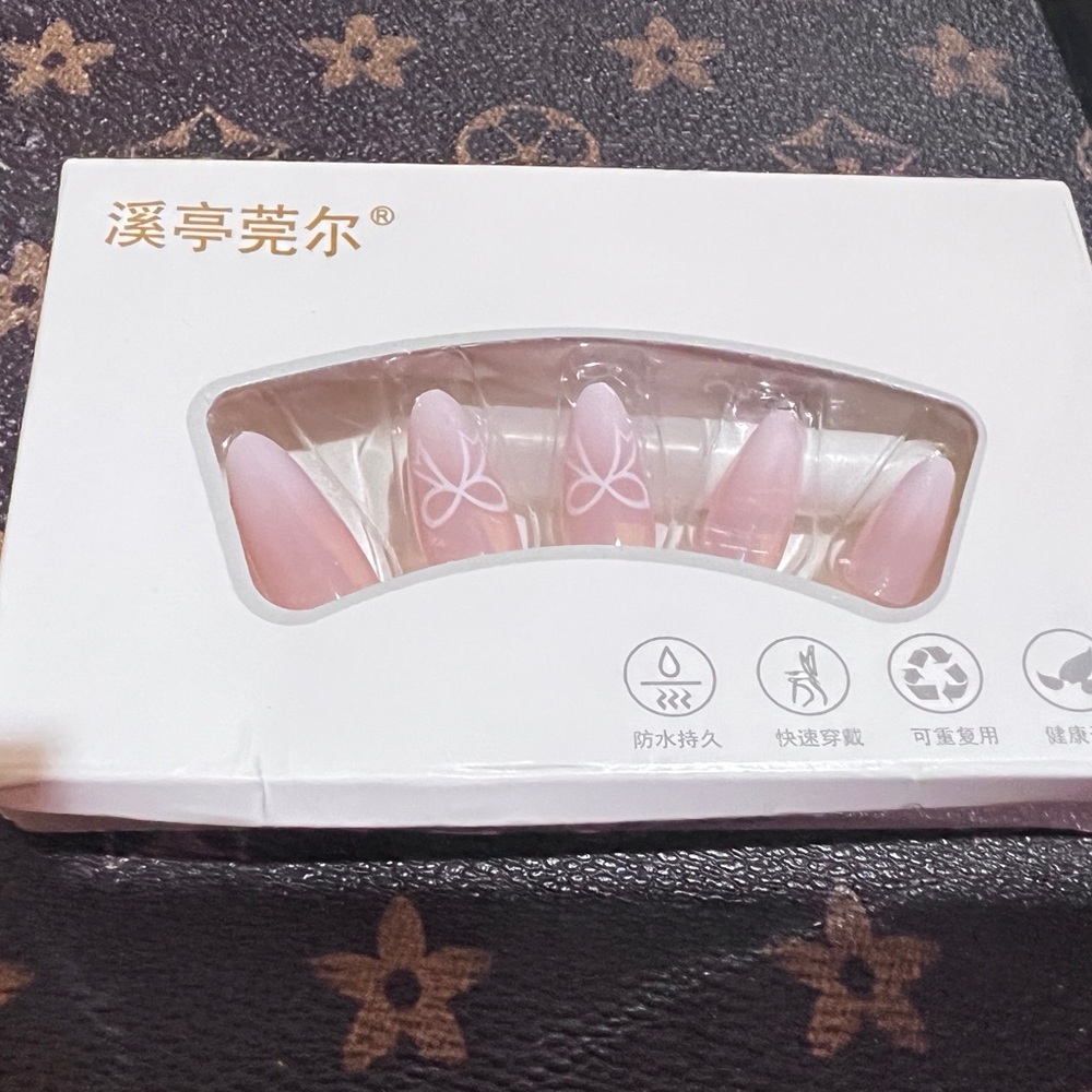 $15 for two.DIY Nail Art Set - Pink